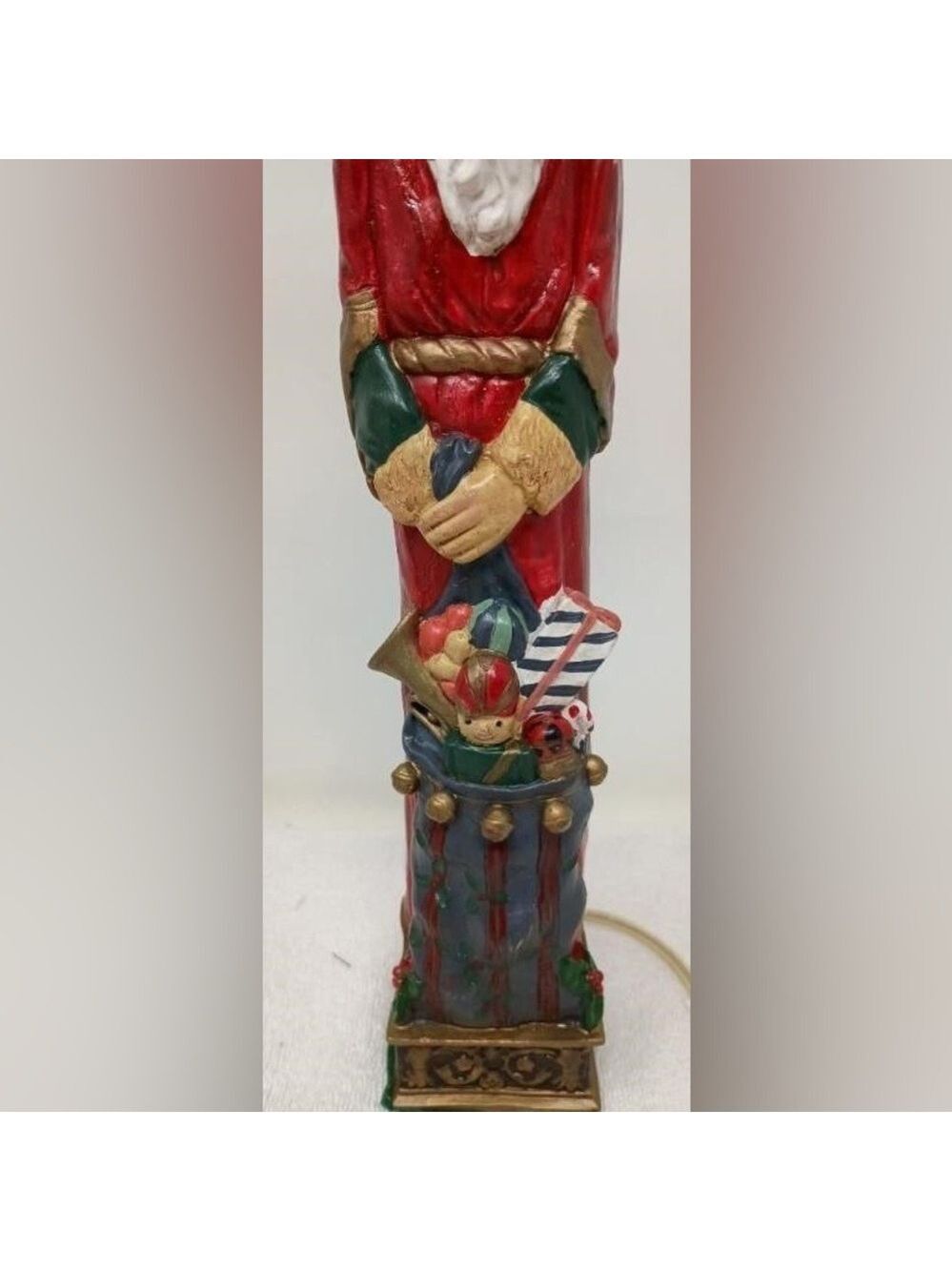 Santa Candle Lamps, Christmas Decor, 24"H, Red - Picture 5 of 11